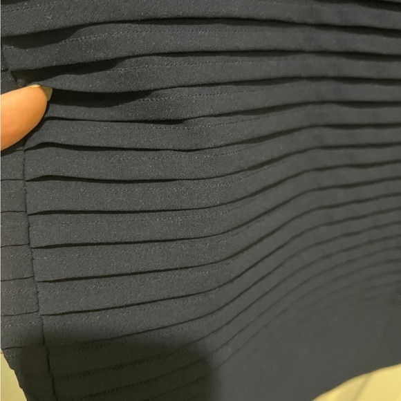 J. Crew Midnight Blue Textured Midi Dress - Picture 4 of 7